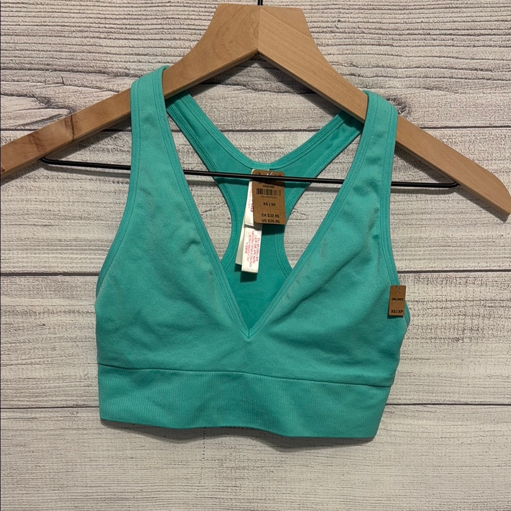 Women's Teal Sports Bra